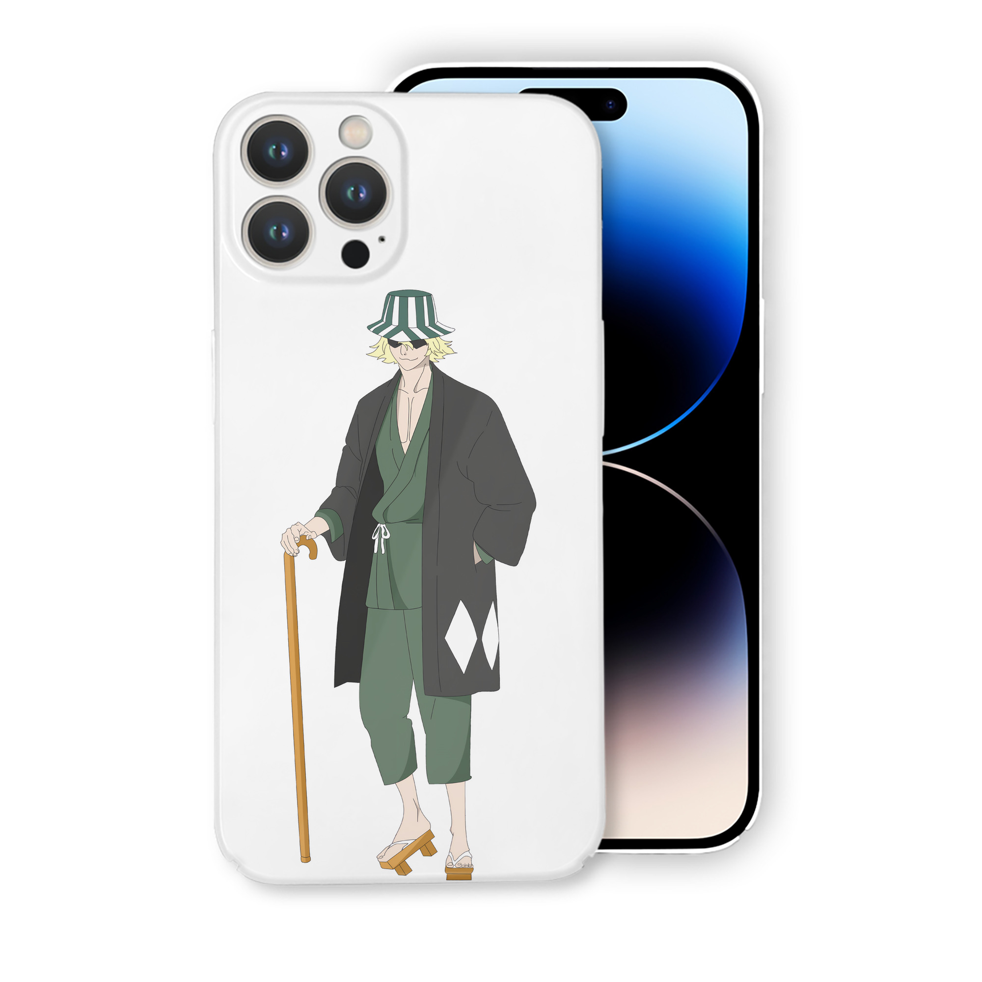 （画像用） "ブリーチ 浦原 喜助（うらはら きすけ） BLEACH Urahara Kisuke " 【iPhone 14シリーズ対応】ハードケース